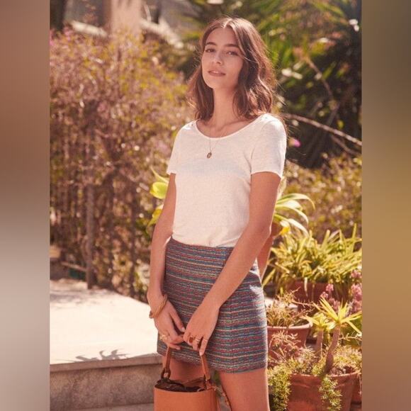 NWT SEZANE Jupe Mason Mini Skirt - Picture 6 of 9